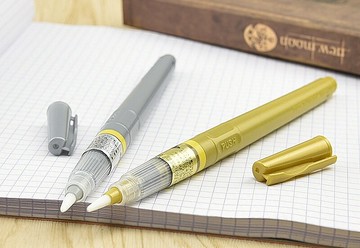 日本吳竹 61號 銀色墨筆 中楷毛筆 DO150-61S
