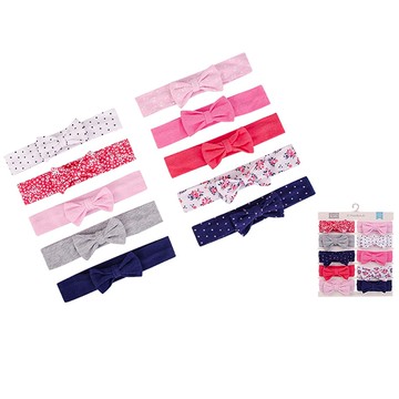 美國 Luvable Friends - 甜蜜寶貝嬰幼兒新生兒髮帶10入組-甜蜜花園