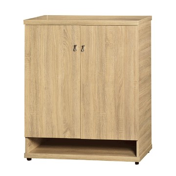 【MUNA家居】發財3X3.5尺開門木心板鞋櫃/共三色原切色