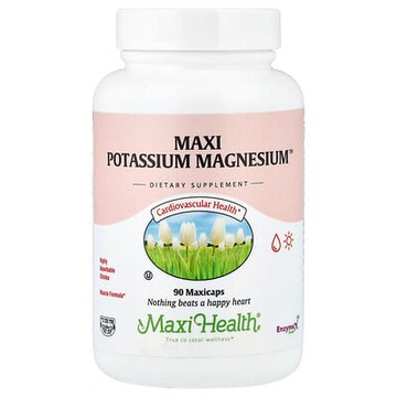 Maxi Health, Maxi Potassium Magnesium™, 90 Maxicaps