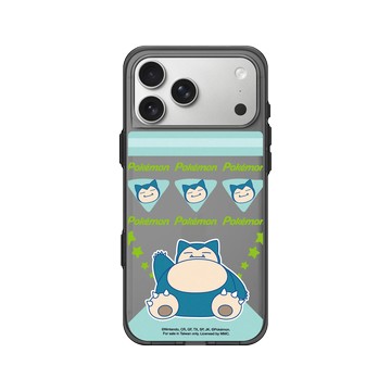 iPhone 17 Pro Max Clear (相機按鈕) 酷墨灰 - 寶可夢 Pokemon - 多彩系列-卡比獸