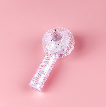 雙葉片透明小風扇 - (Nordezer)波爾卡莓