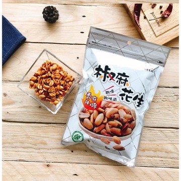 黃粒紅人氣熱銷椒麻花生家庭號x12包(160g/包)