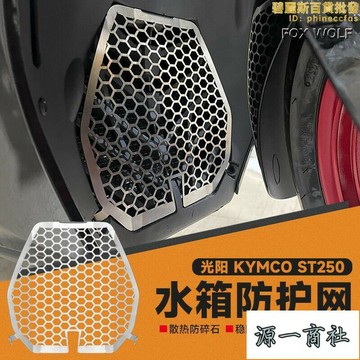 【源一商社】適用 賽艇st250改裝水箱保護網 st250水箱散熱器護罩柵防護罩