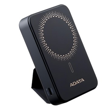 威剛R100黑 磁吸威剛 磁吸式快充10000mAh行動電源  R100  黑色  1個