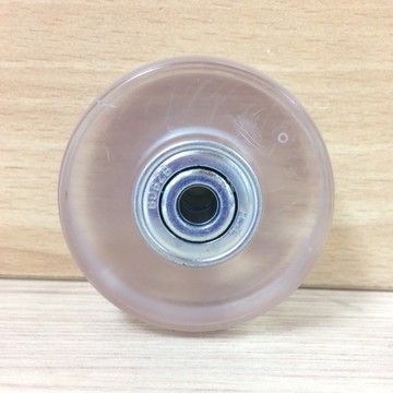 【2英吋】50x22 PVC透明輪(本色) 空輪(含軸承)