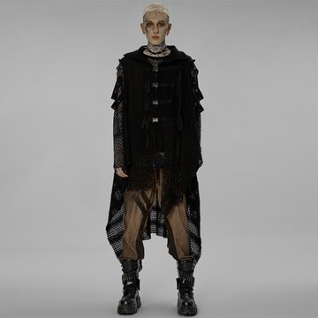 ╋魔嘆╋PUNKRAVE蒸汽朋克哥特GOTHIC后世界末日男毛衣馬甲WY1437