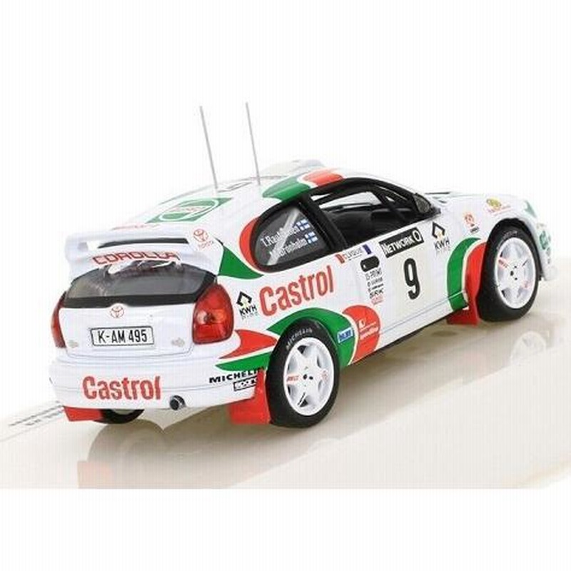 1/43 トヨタ カローラ カストロール ラリー IXO Toyota Corolla WRC No 