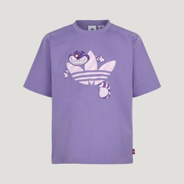 Adidas 愛迪達 U Tee Ss KY8306 男女 T恤 運動上衣 休閒短袖 紫 亞版 純棉