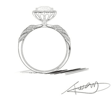 隔日到貨 嫵媚 Charming 1克拉 D 3EX VVS1 莫桑鑽 水晶 戒指 可調式戒圍 A56