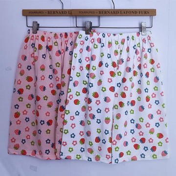 睡褲女夏季6分褲純棉薄款居家褲卡通針織家居短褲修身5分褲可外穿