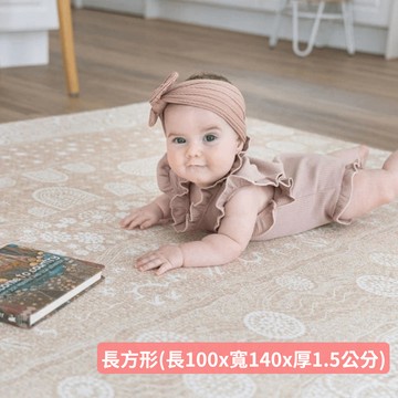 澳洲 Mikro Australia - 精緻美學地墊-Textured Stripe / Little One-小 - 長100x寬140x厚1.5