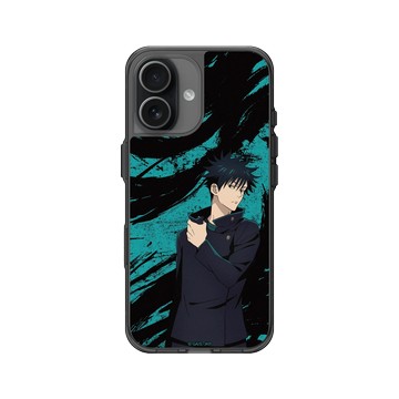 iPhone 17 Clear (相機按鈕) 酷墨灰 - Jujutsu Kaisen 咒術迴戰 S2 - 澀谷事變戰鬥系列-伏黑惠