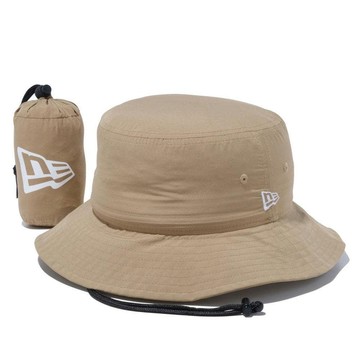 【NEW ERA】探險帽 LIGHT可收納式 卡其-NE12711194