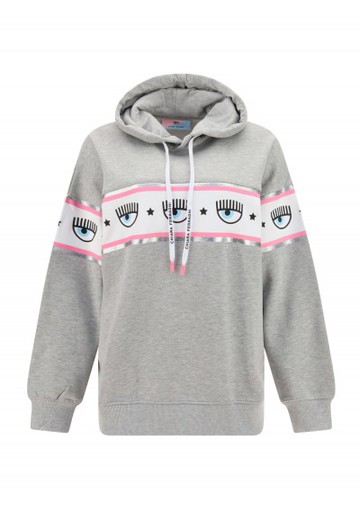 Chiara Ferragni - Maxilogomania Hoodie - Womens -