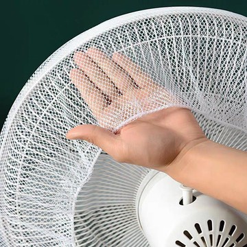 【風扇罩防夾手防護網罩】 小孩安全罩電風扇套 兒童防夾手迷你風扇 ✨台灣出貨 細密網格 彈力包邊 安裝簡易