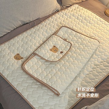 姨媽墊 床上姨媽墊生理期床墊例假專用女生月經期防漏防臟防水可機洗收納 WAD1