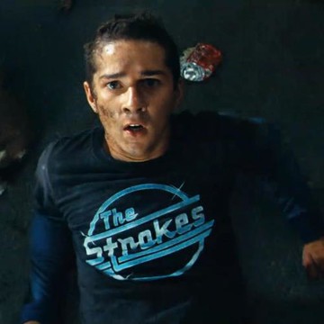 電影變形金剛 希亞拉博夫同款the strokes樂隊美式印花短袖t恤男