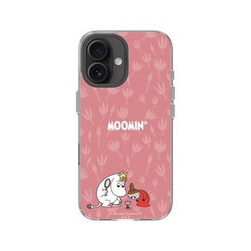 iPhone 16 Clear Case（相機按鈕） 透明 - Moomin - 歌妮＆小美