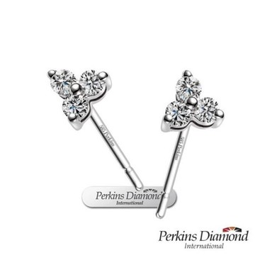 PERKINS 伯金仕 Princess系列 鑽石耳環