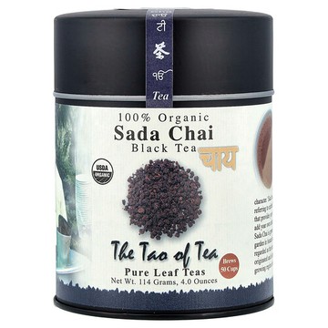 The Tao of Tea, 全有機紅茶，沙達印度茶，4 盎司（115 克）
