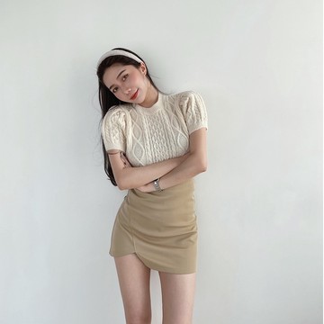 【Aa.chic】超Q澎澎袖上衣(三色).女裝/上身/澎澎袖/上衣【C098863】