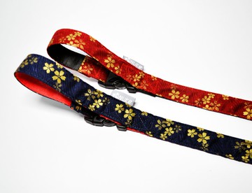 Nuke雙頭扣牽繩 多功能牽繩 狗牽繩 櫻花紅與櫻花藍版