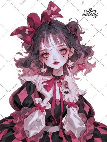 原創貼紙 no.1414 人物貼紙 原創貼紙 人物貼紙 女孩貼紙 原創人物貼紙