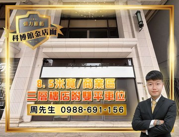 降價708萬｜8.5大面寬！商業區金店面｜附雙平車｜台中市北區英才路