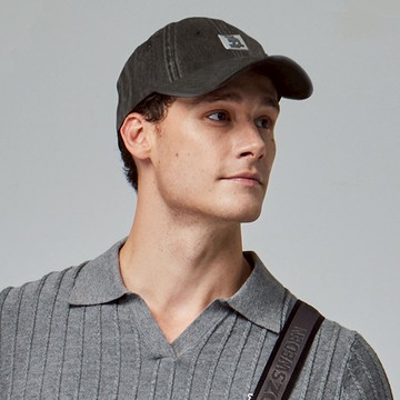 moz瑞典 駝鹿 涼感 棒球帽(水洗灰)