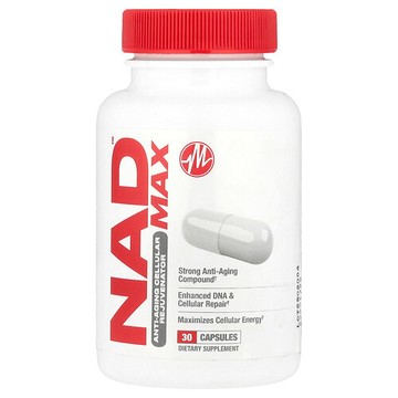Metabolic Nutrition, NAD MAX™，逆齡細胞新生劑，30 粒膠囊
