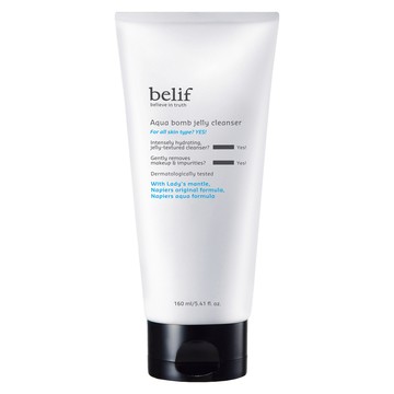 belif 斗篷草高效水分炸彈潔顏凝露  160ml  1個