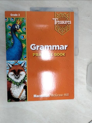 【書寶二手書T1／兒童文學_SJV】Treasures a Reading/Language Art Program Grammar : Grade 3 (Workbook) [Paperback]_MacMillan