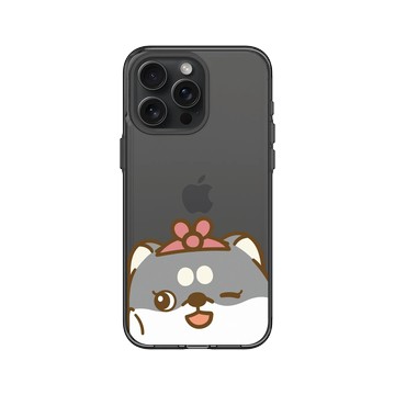 iPhone 15 Pro Max Clear 酷墨灰 - 嗨小強 Hi John - Wink Me