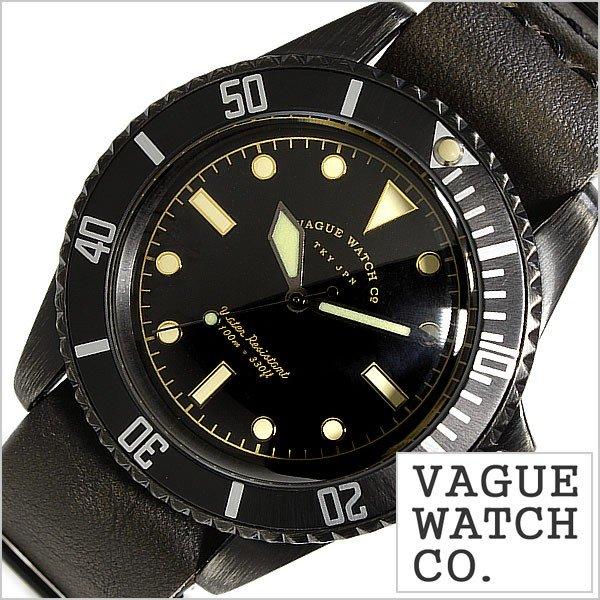 ヴァーグ ウォッチ コー 腕時計 VAGUE WATCH Co. 時計 ブラックサブ BS