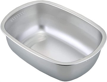 【毓秀堂】下村企販 不鏽鋼蔬果瀝水籃