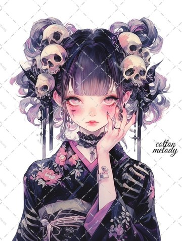 原創貼紙 no.7007 人物貼紙 原創貼紙 人物貼紙 女孩貼紙 原創人物貼紙