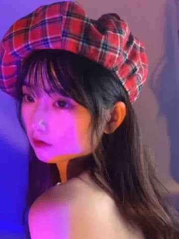 網紅百搭紅色格子貝雷帽女小眾夸張云朵帽顯臉小復古畫家帽純欲風