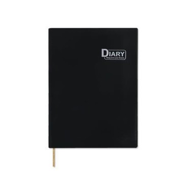 珠友Chuyu2026年A5日誌1週1頁筆記/黑/BC-60425-01