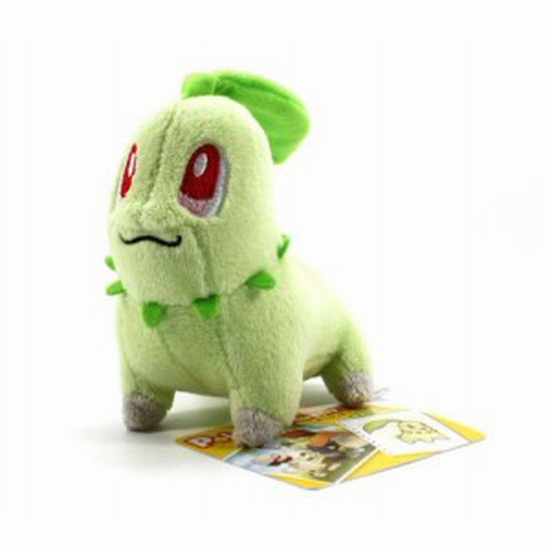 ポケモンセンターオリジナル ポケモンキャンバスぬいぐるみ チコリータ 中古品 通販 Lineポイント最大5 0 Get Lineショッピング