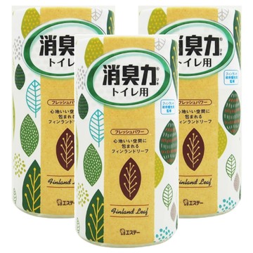 ST 雞仔牌 消臭力 北歐風浴廁消臭芳香劑 芬蘭夏日森林  400ml  3罐
