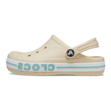 CROCS BAYABAND CLOGS BEIGE BLUE