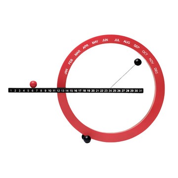 現代藝術博物館 磁懸浮萬年曆裝置