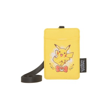 Pokemon 精靈寶可夢 聯名款手繪風皮卡丘票卡證件套#黃色 ToysRUs玩具反斗城