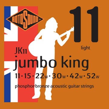 英國ROTOSOUND JK11 (11-52) 磷青銅 木吉他弦 旋弦公司貨【小叮噹的店】