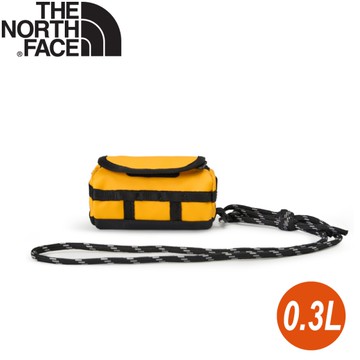 【The North Face 迷你吊飾包《極限黃》】8DJN/登山/隨身包/小包/迷你包