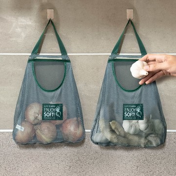 摩納哥橄欖大蒜洋蔥貯藏網  2入  灰色