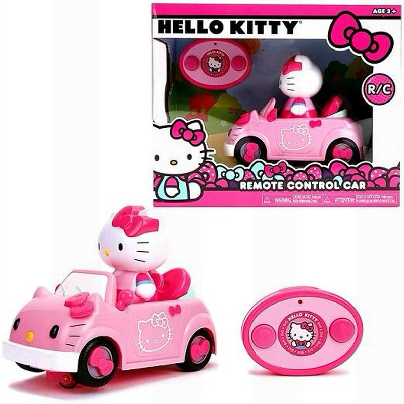 Jada Toys/ジェイダトイズ】 Hello Kitty ハローキティ リモートコントロールカー ラジコンカー/リモコンカー/ＲＣカー/おもちゃ/クリスマス/車/フィギュア  | LINEブランドカタログ