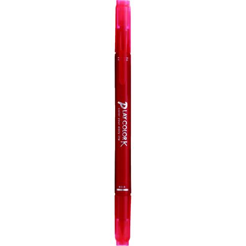 Tombow 水性サインペンプレイカラーK赤 (1本) 品番：WS-PK25