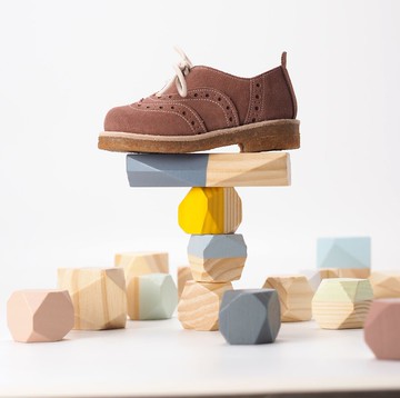 愛花小童牛津鞋- Poppy